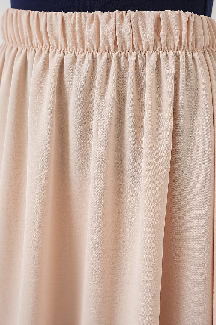 BGD Women Woman Long A-line Skirt 8050 - Beige - Moreno Valley