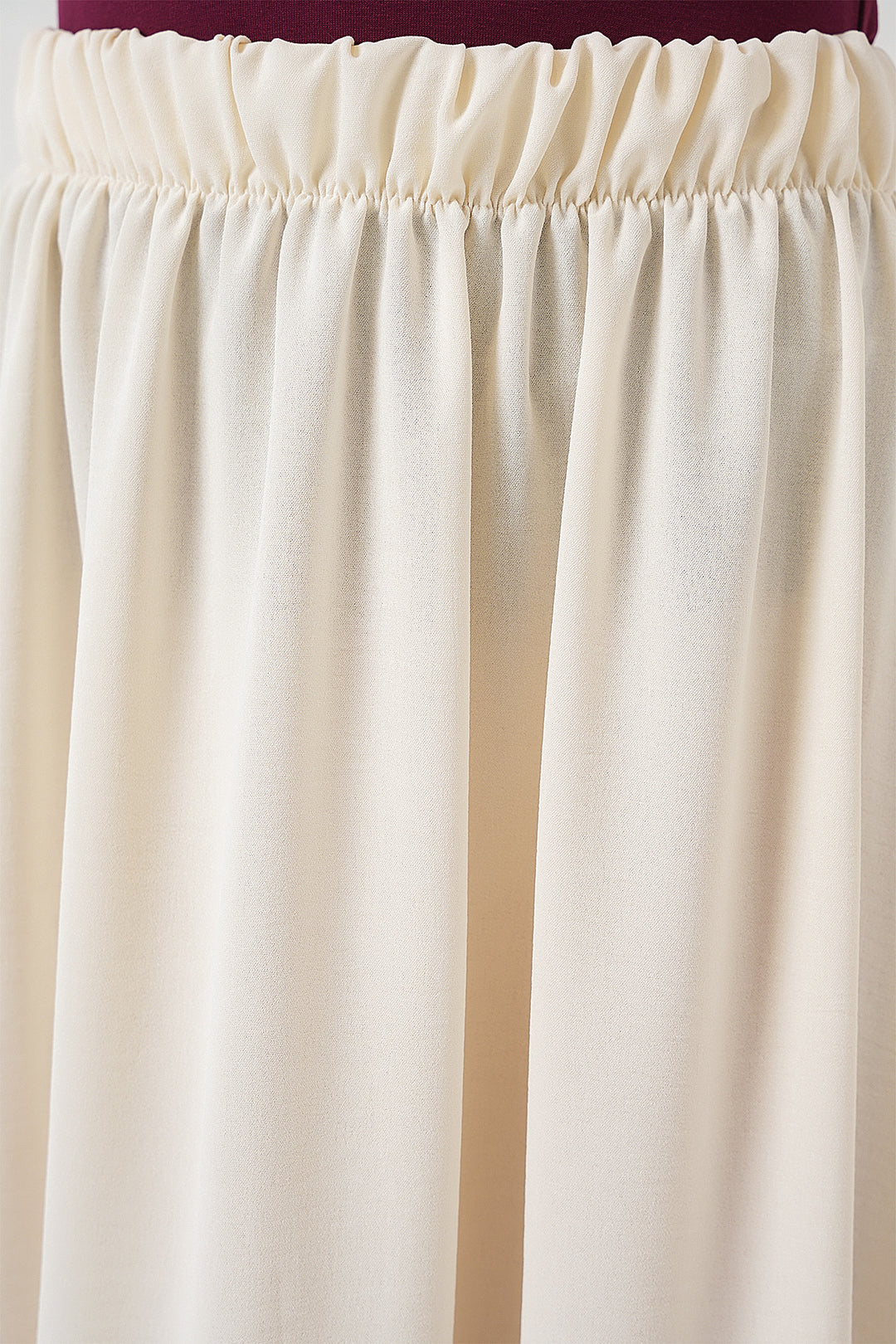 BGD Women Woman Long A-line Skirt 8050 - Cream - Allen