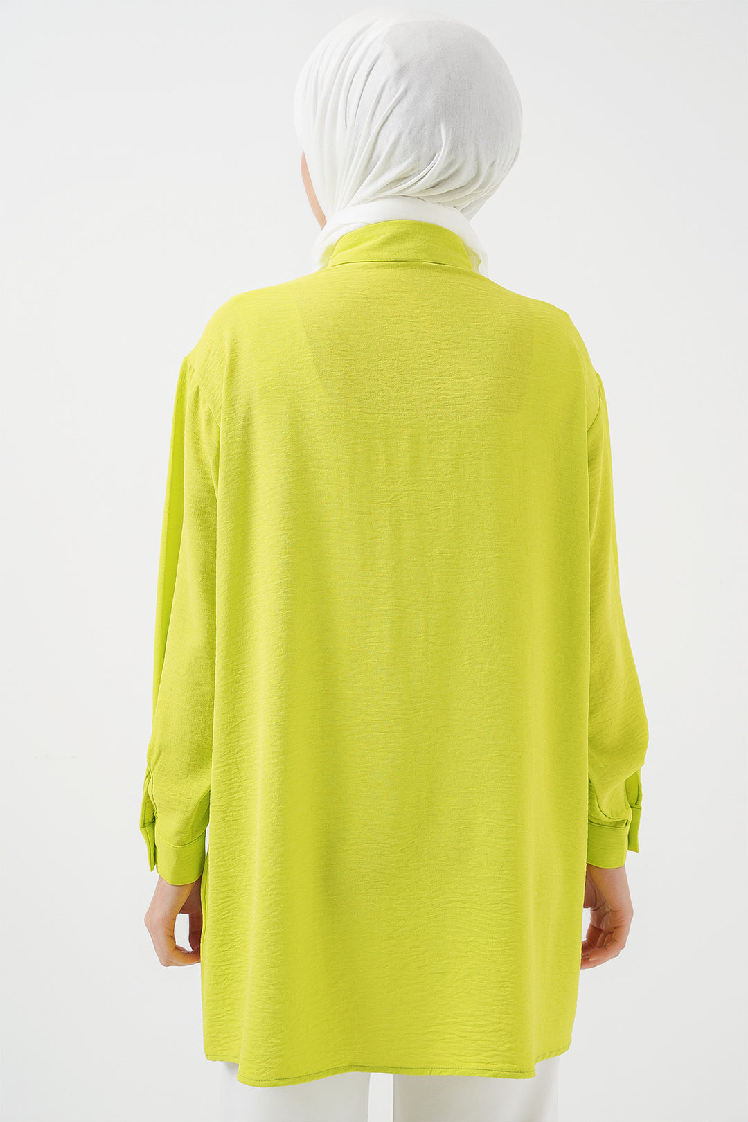 BGD Women Woman Long Shirt Tunic 5945 - Dark Green - Norwich