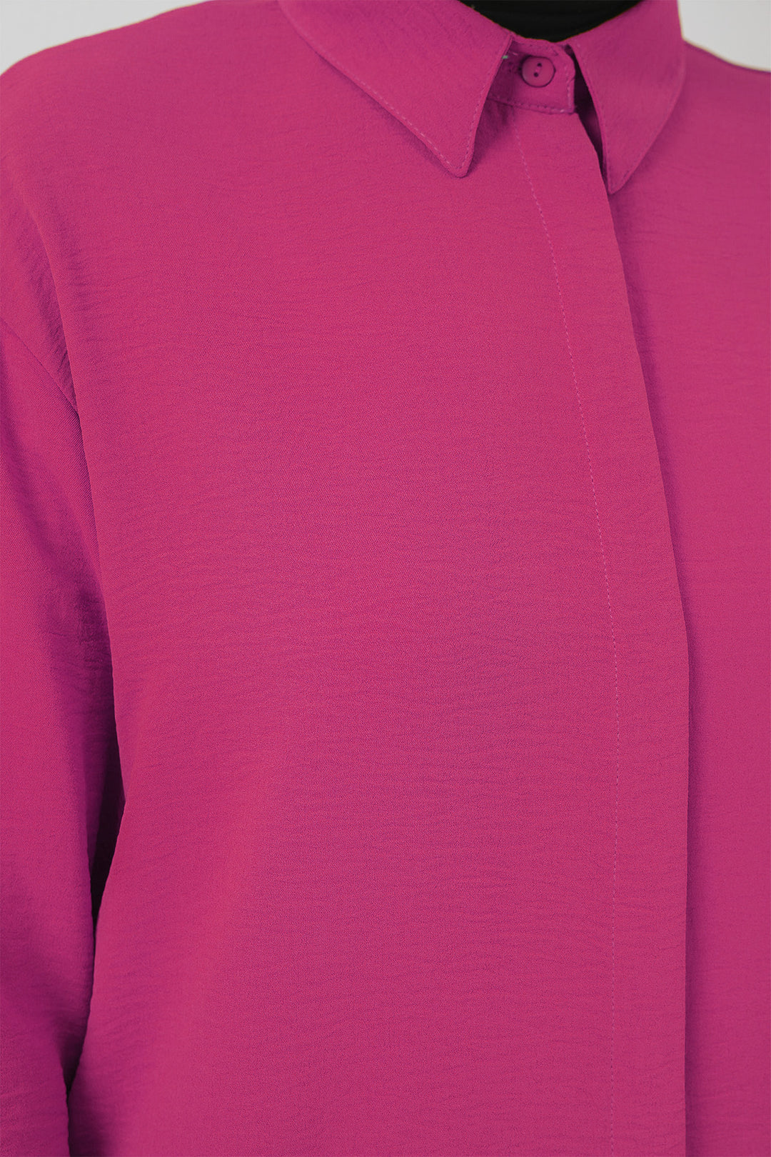 BGD Women Kadın Uzun Gömlek Tunik 5945 - Fuşya - East Meadow