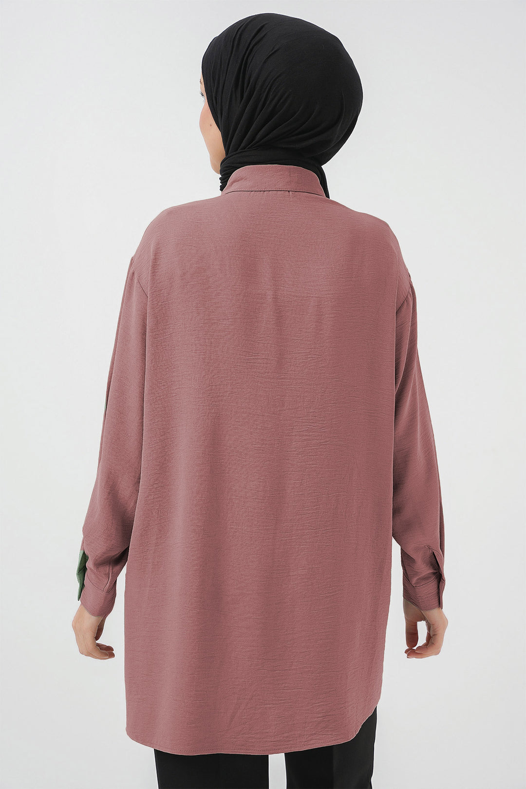 BGD Women Woman Long Shirt Tunic 5945 - Powder - Altamira