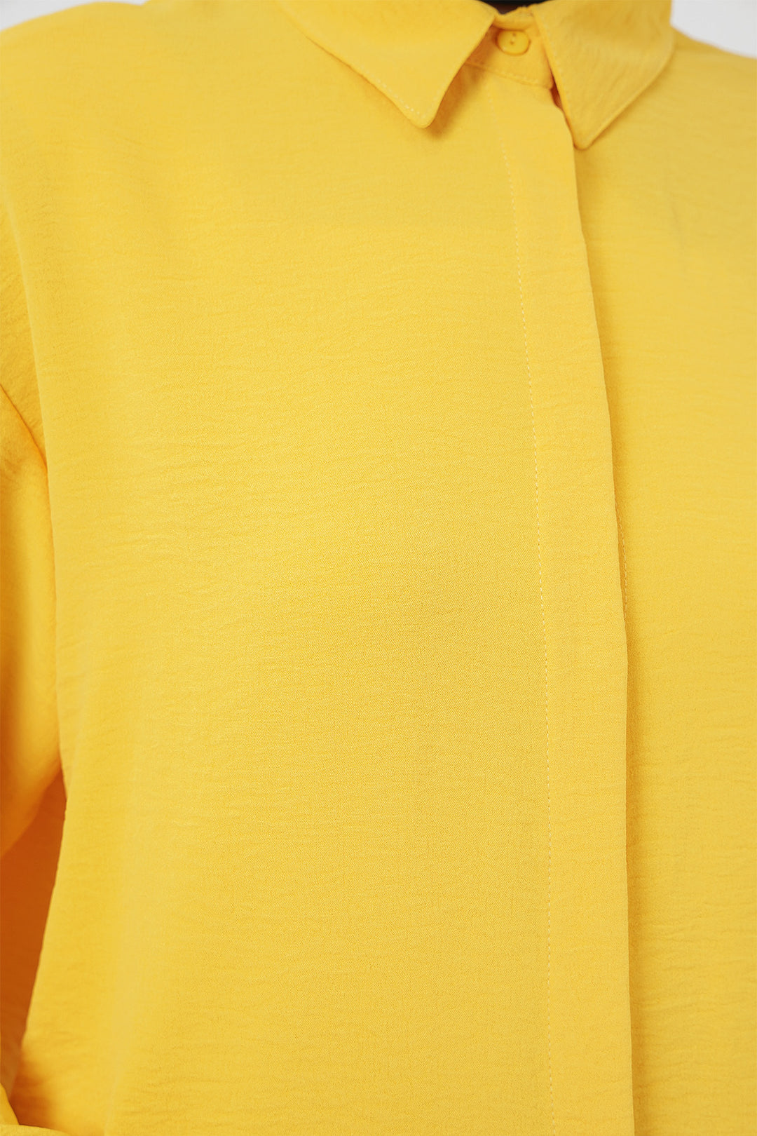 BGD Women Woman Long Shirt Tunic 5945 - Yellow - Iowa City
