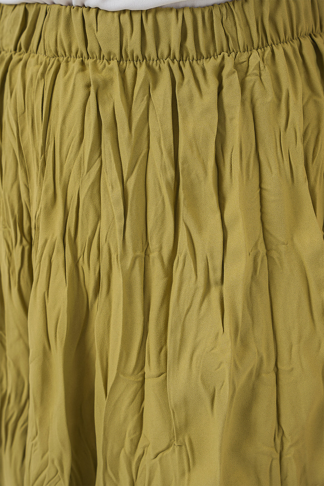 BGD Women Woman Long Wrinkled Skirt 8034 - Dark Green - Bronx