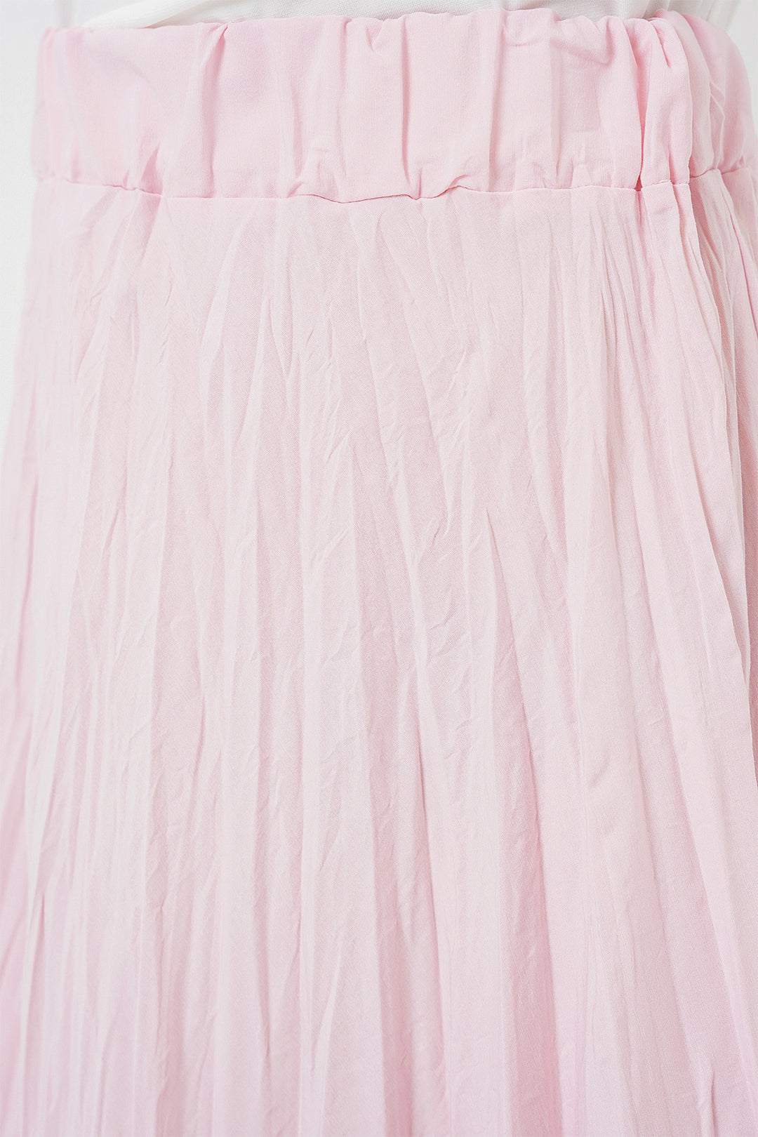 BGD Women Woman Long Wrinkled Skirt 8042 - Powder - Saint-Germain-en-Laye