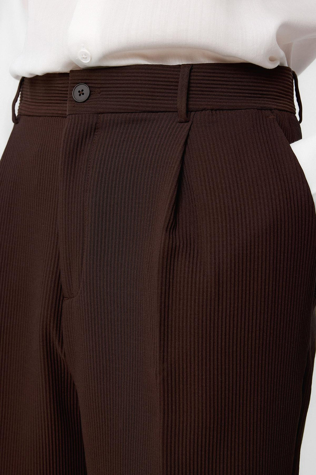 ANT Antioch Kahve Baggy Fitilli Erkek Pantolon - Redlands