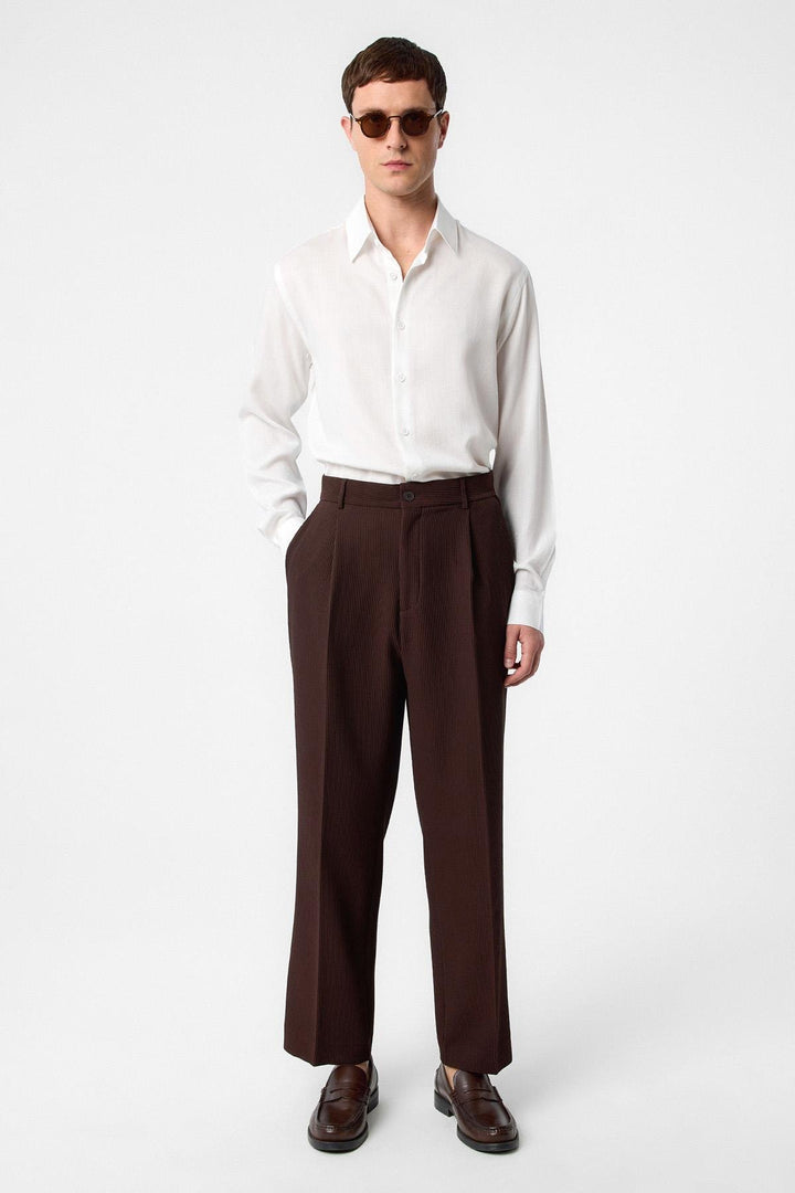 ANT Antioch Coffee Baggy Fit Men's Pants - La Rinconada