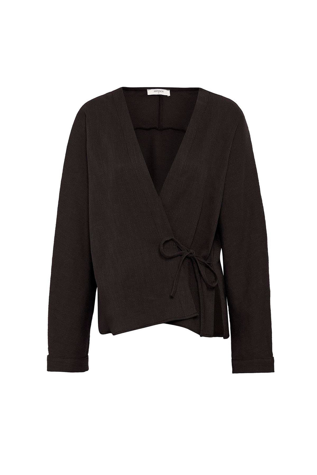 ANT Antioch Coffee Tied Kimono Women's Shirt - Marano di Napoli