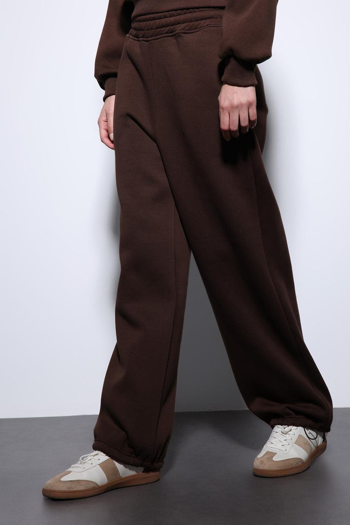 ANT Antioch Coffee Basic Adjustable Cuff Women's Sweatpants - Navapolatsk