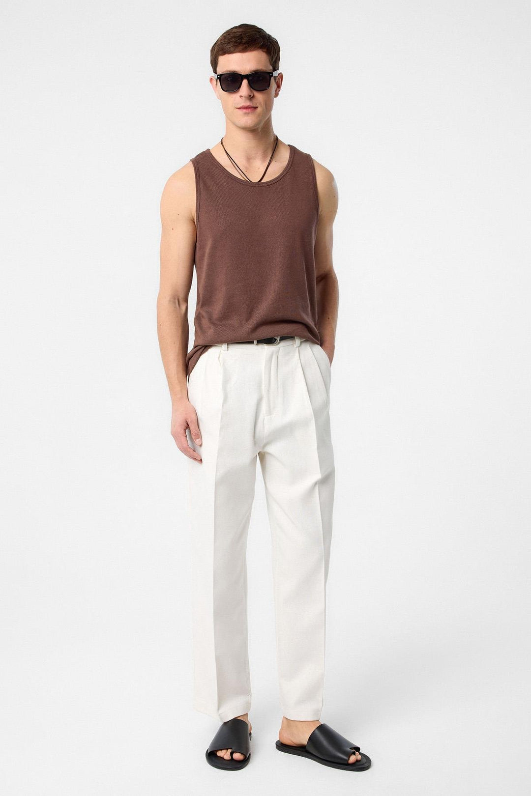 ANT Antioch Coffee Basic Men's Tank Top - Moreno Valley