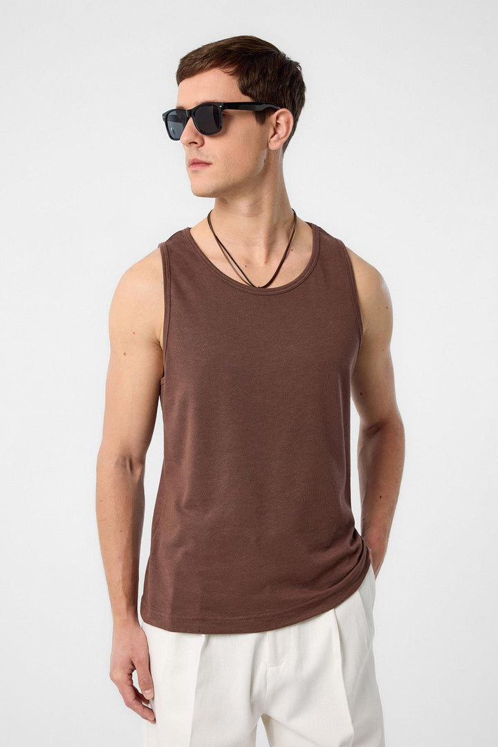 ANT Antioch Coffee Basic Men's Tank Top - Moreno Valley