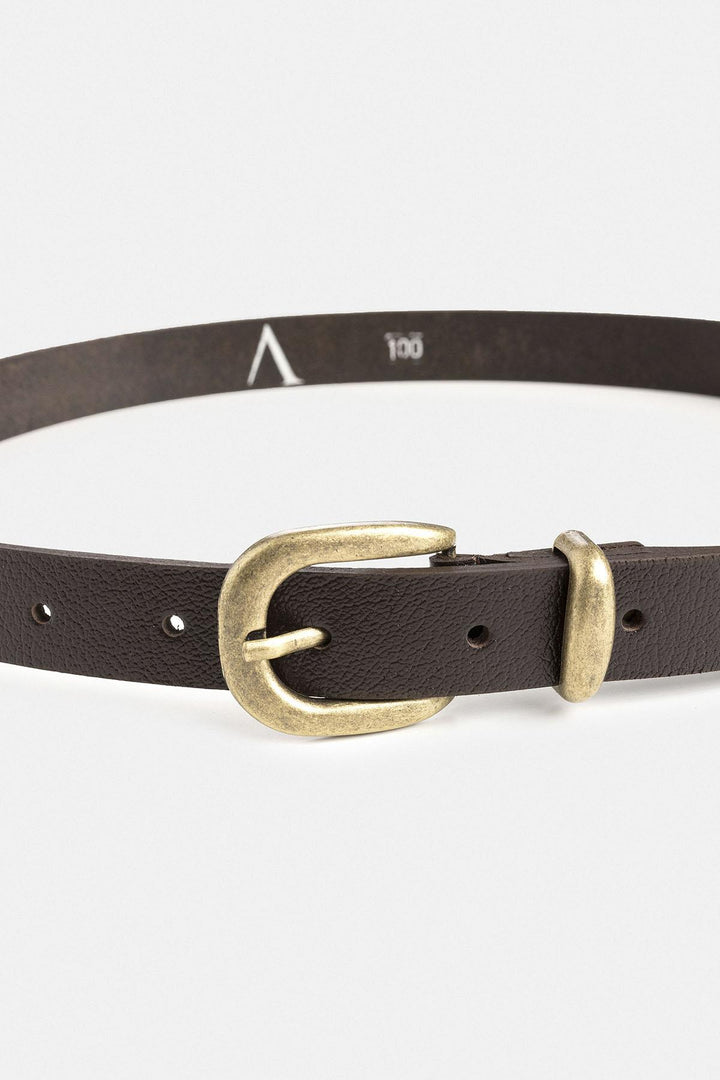 ANT Antioch Coffee Basic Men's Leather Belt - Los Angeles