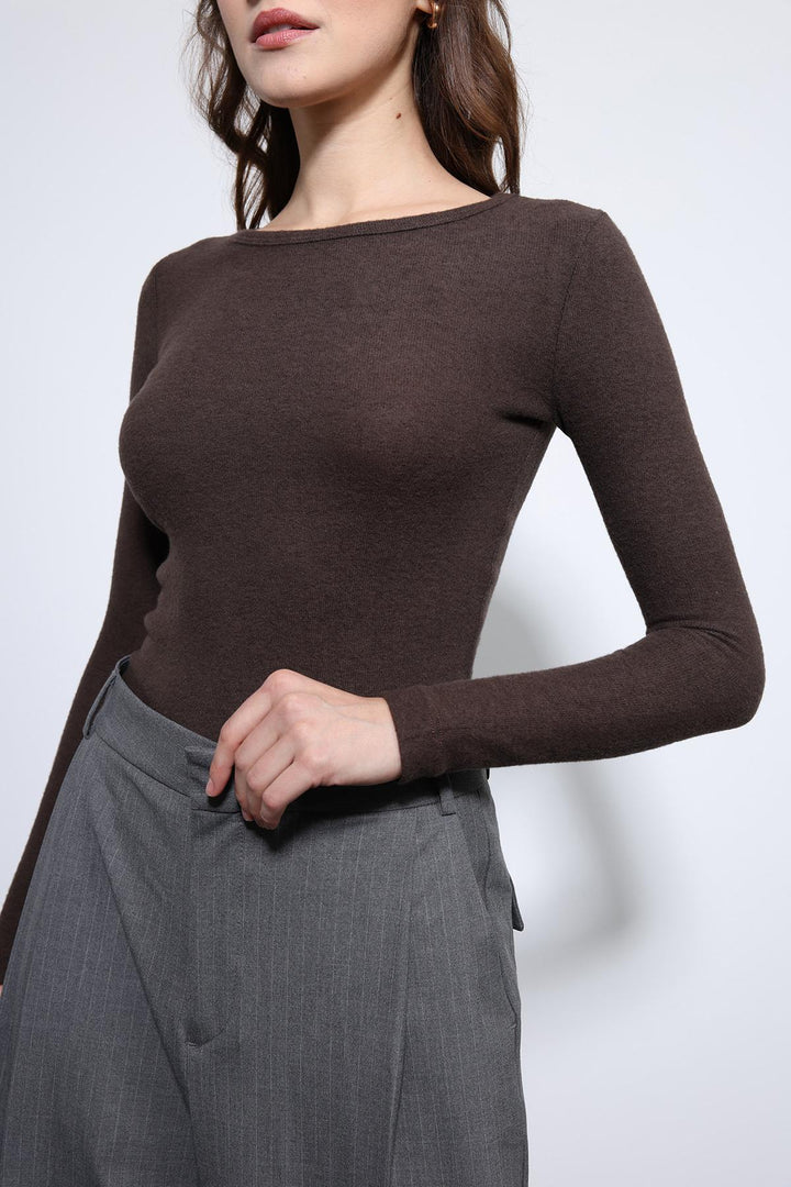 ANT Antioch Coffee Basic Long Sleeve T-Shirt - Latina