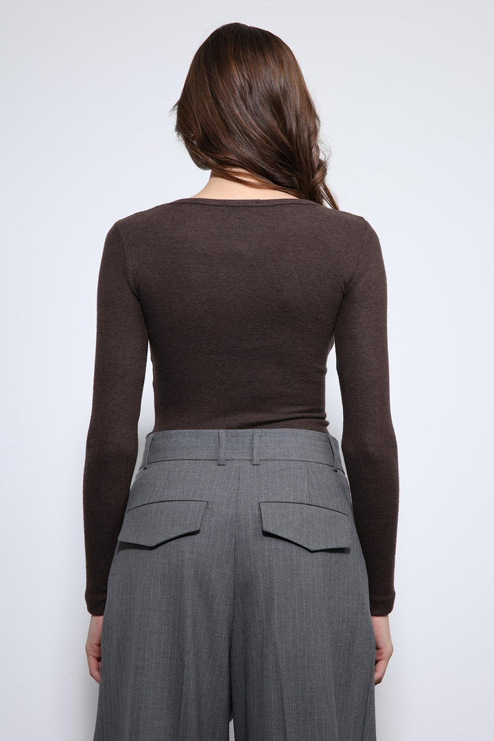 ANT Antioch Coffee Basic Long Sleeve T-Shirt - Latina