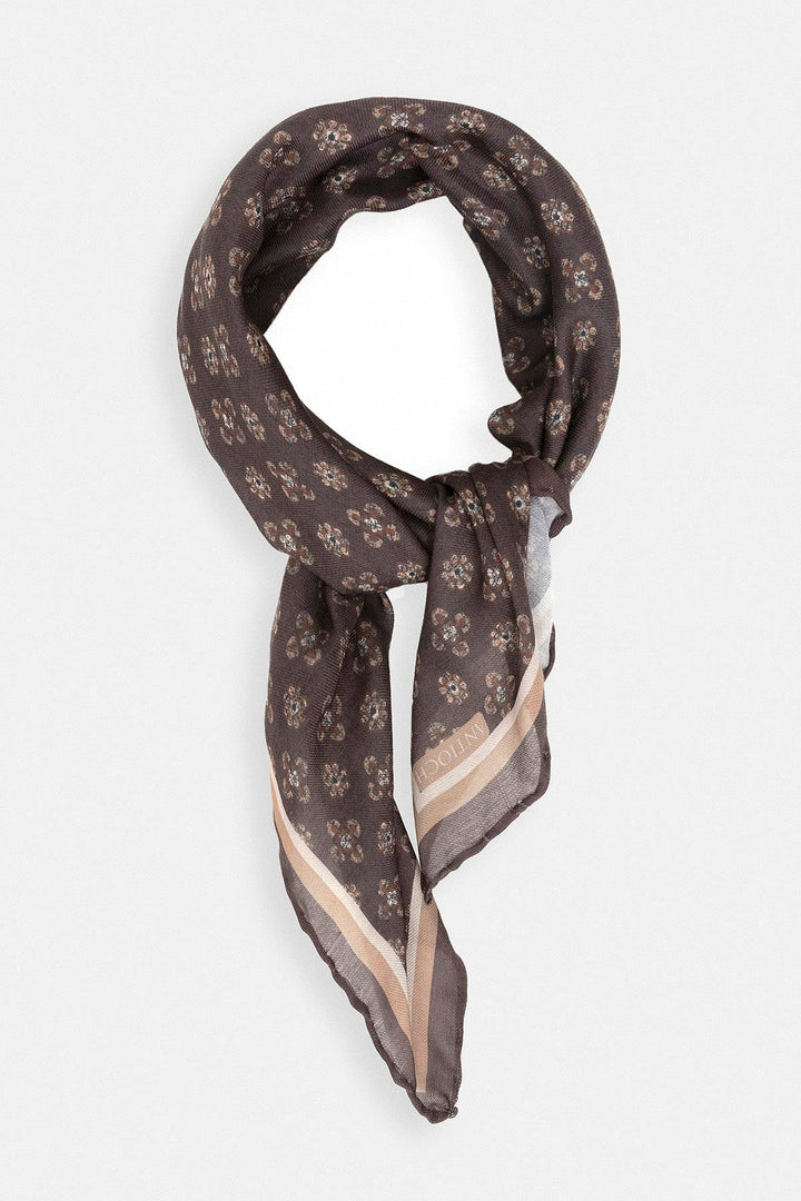 ANT Flower Patterned Scarf - College Park