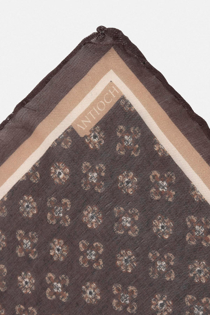 ANT Flower Patterned Scarf - College Park