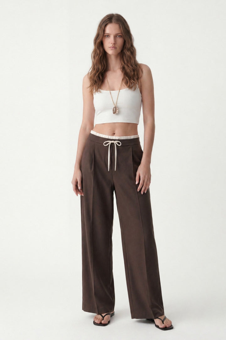 ANT Women's Double-Waistband Pants - Norwalk