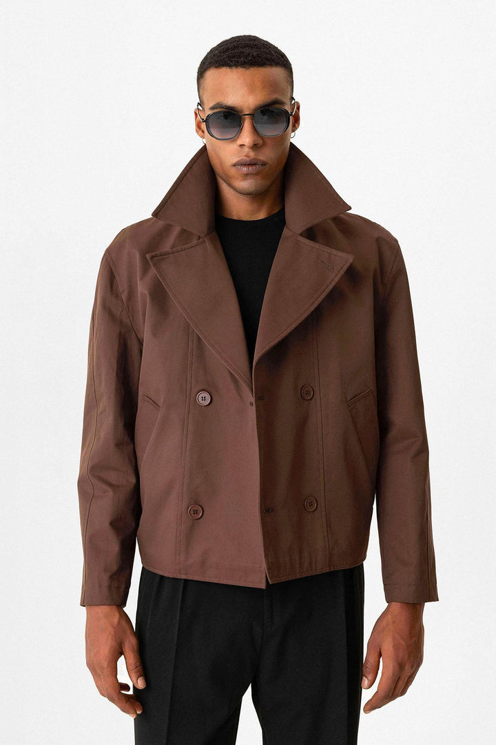 ANT Crop Fit Men's Trench Coat - Roeselare