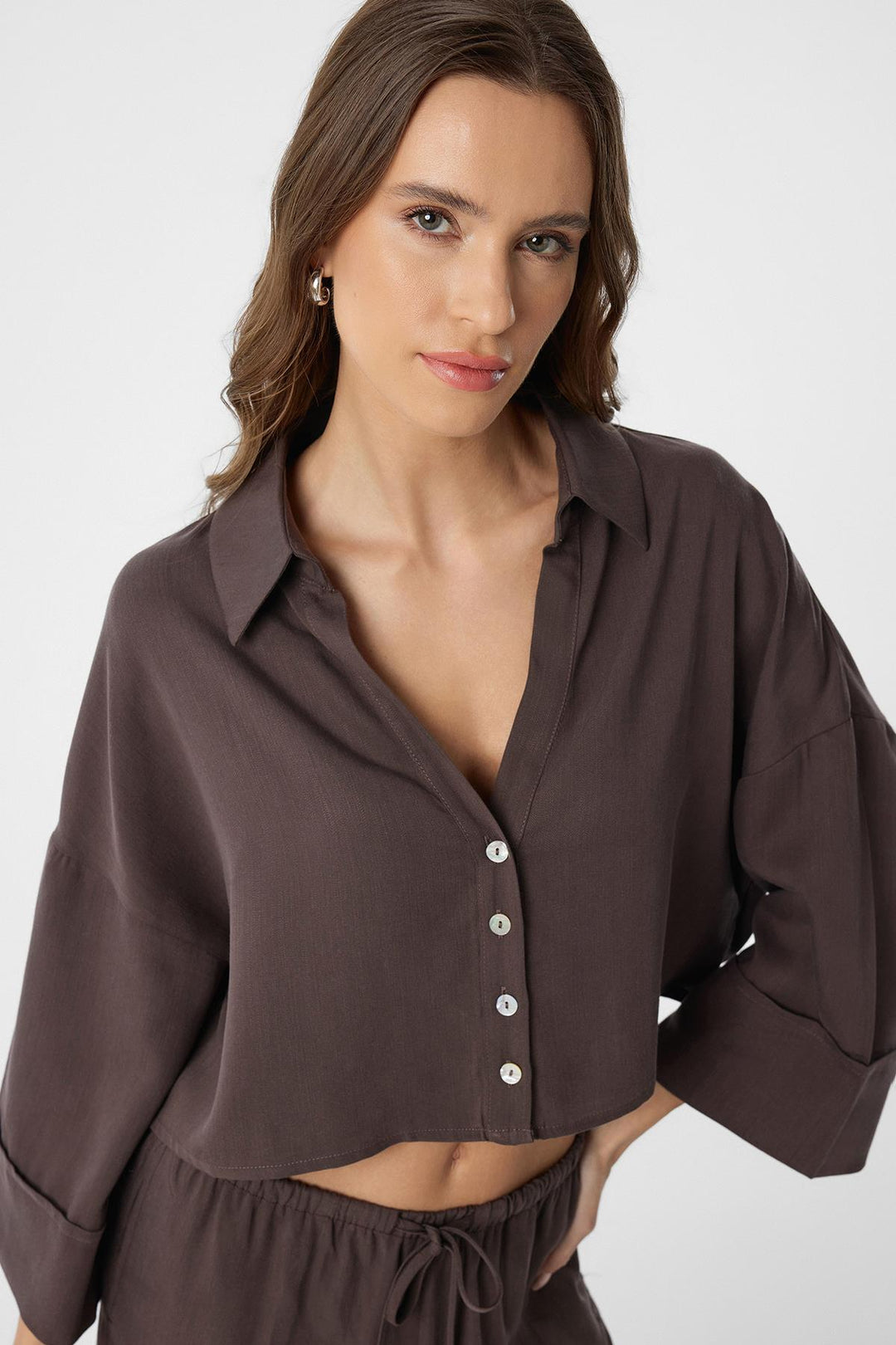 ANT Antioch Coffee Crop Women's Shirt - Cork
