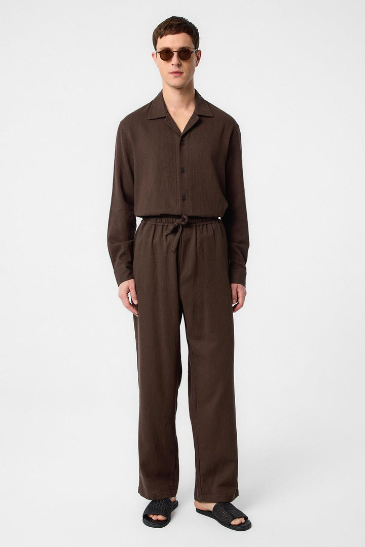 ANT Antioch Coffee-Colored Men's Pants - Hillsboro