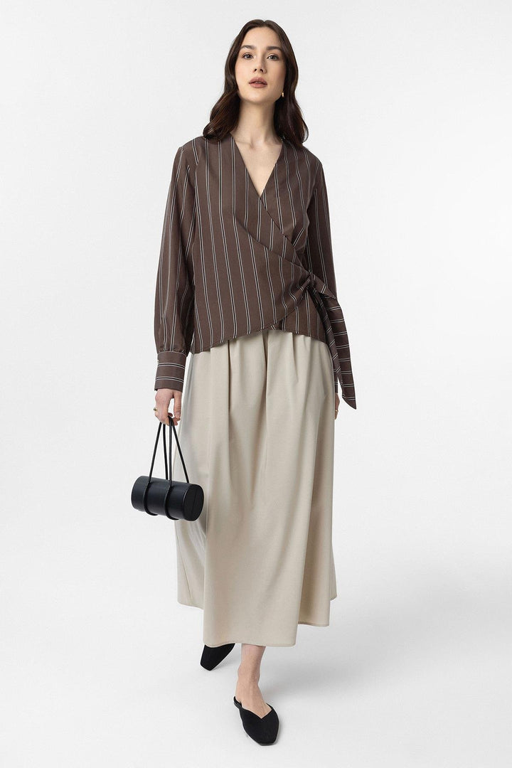ANT Antioch Coffee Pour Over Kimono Women's Shirt - Pinner