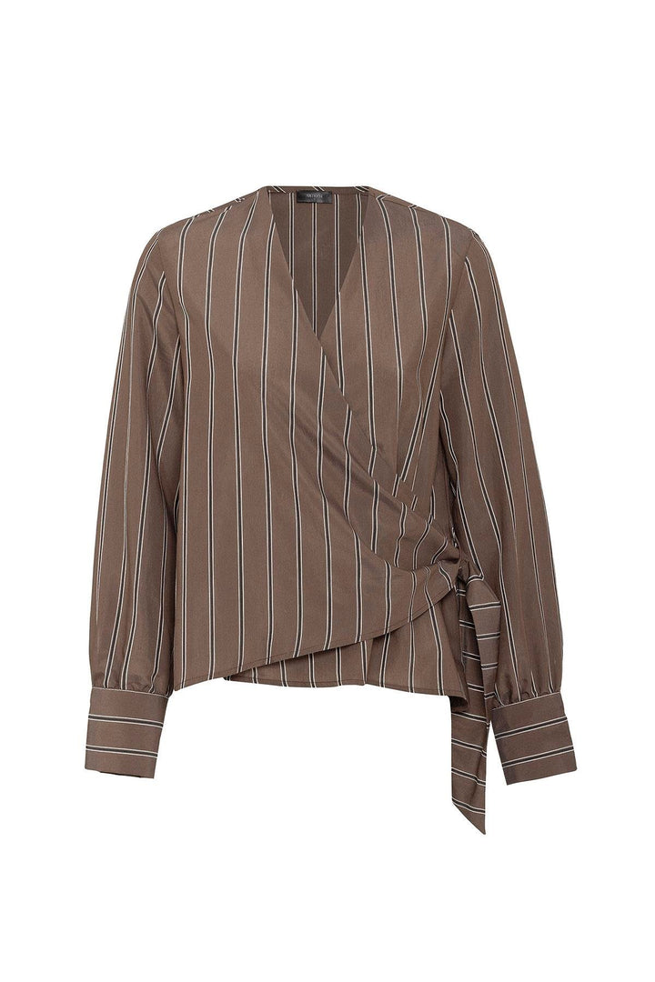ANT Antioch Coffee Pour Over Kimono Women's Shirt - Pinner