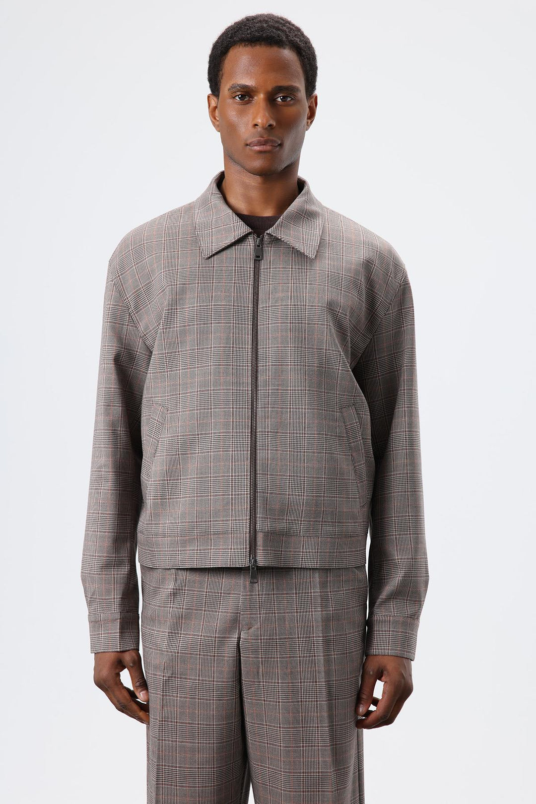 ANT Antioch Kahve Ekoseli Mevsimlik Erkek Mont - Mönchengladbach