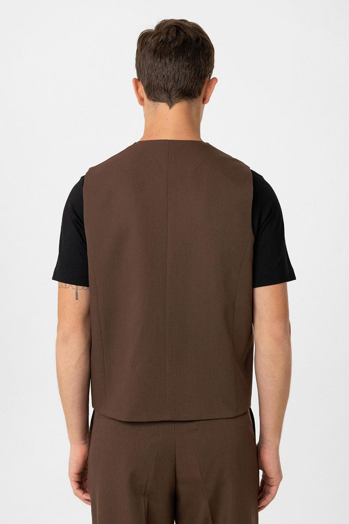ANT Antioch Coffee Men's Technical Relax Fit Vest - Rosemead