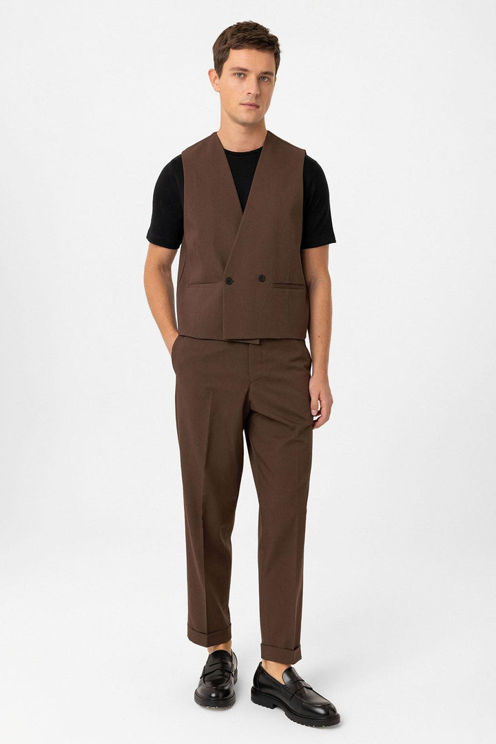 ANT Antioch Coffee Men's Technical Relax Fit Vest - Rosemead