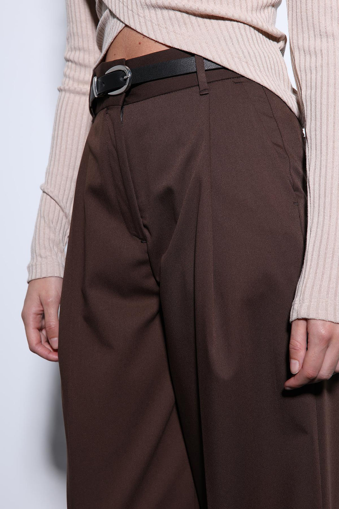 ANT Antioch Coffee Wide Leg Women's Pants - Sunrise Manor