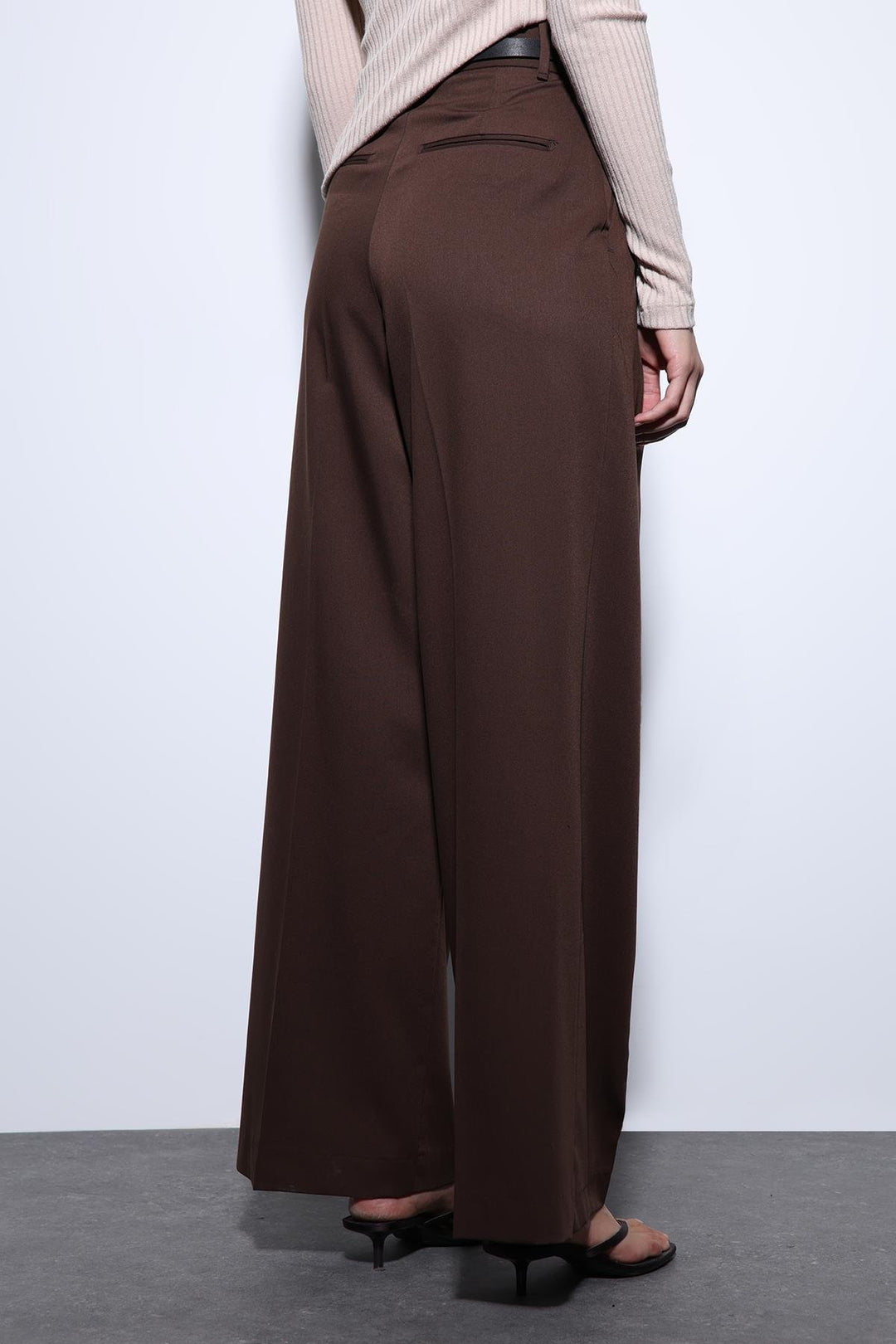 ANT Antioch Coffee Wide Leg Women's Pants - Sunrise Manor