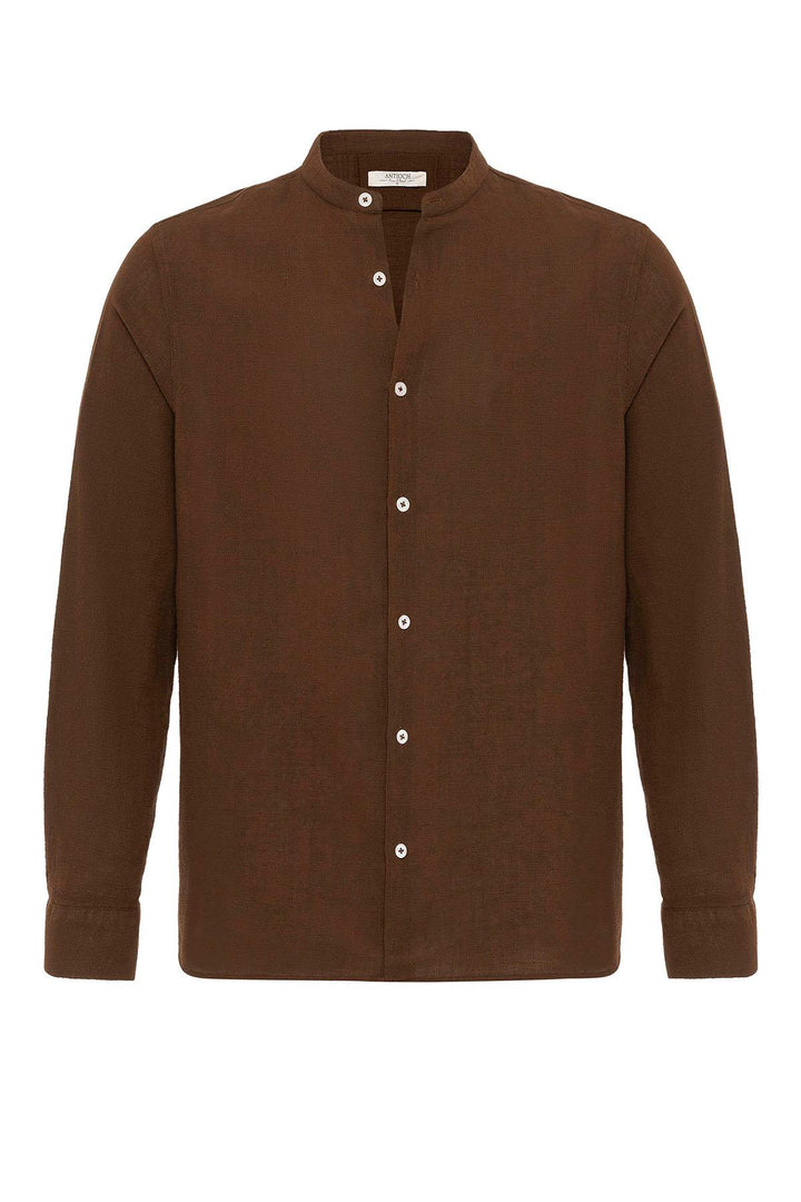 ANT Judge Collar Woven Men's Shirt - Purísima de Bustos