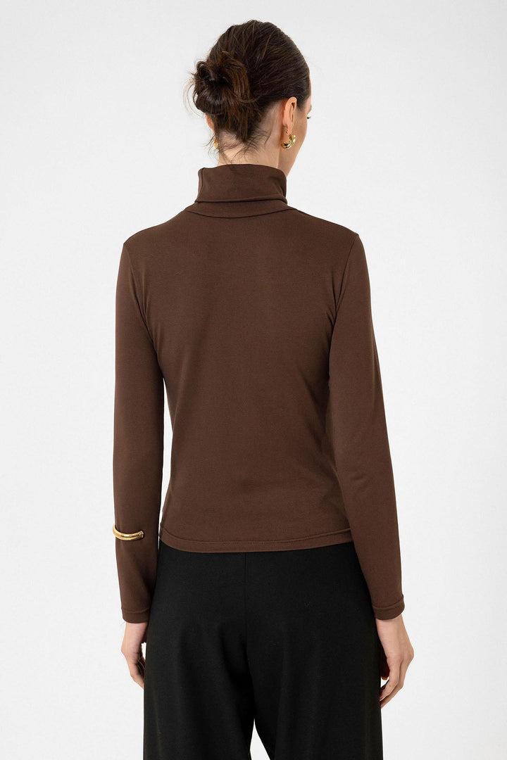 ANT Antioch Coffee Woman Turtleneck Sweater - Tempe