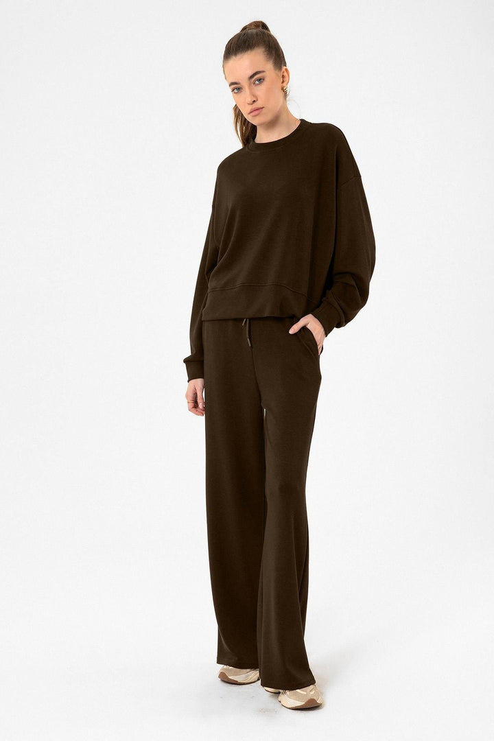 ANT Antioch Coffee Woman Spanish Cuff Tracksuit - Derry