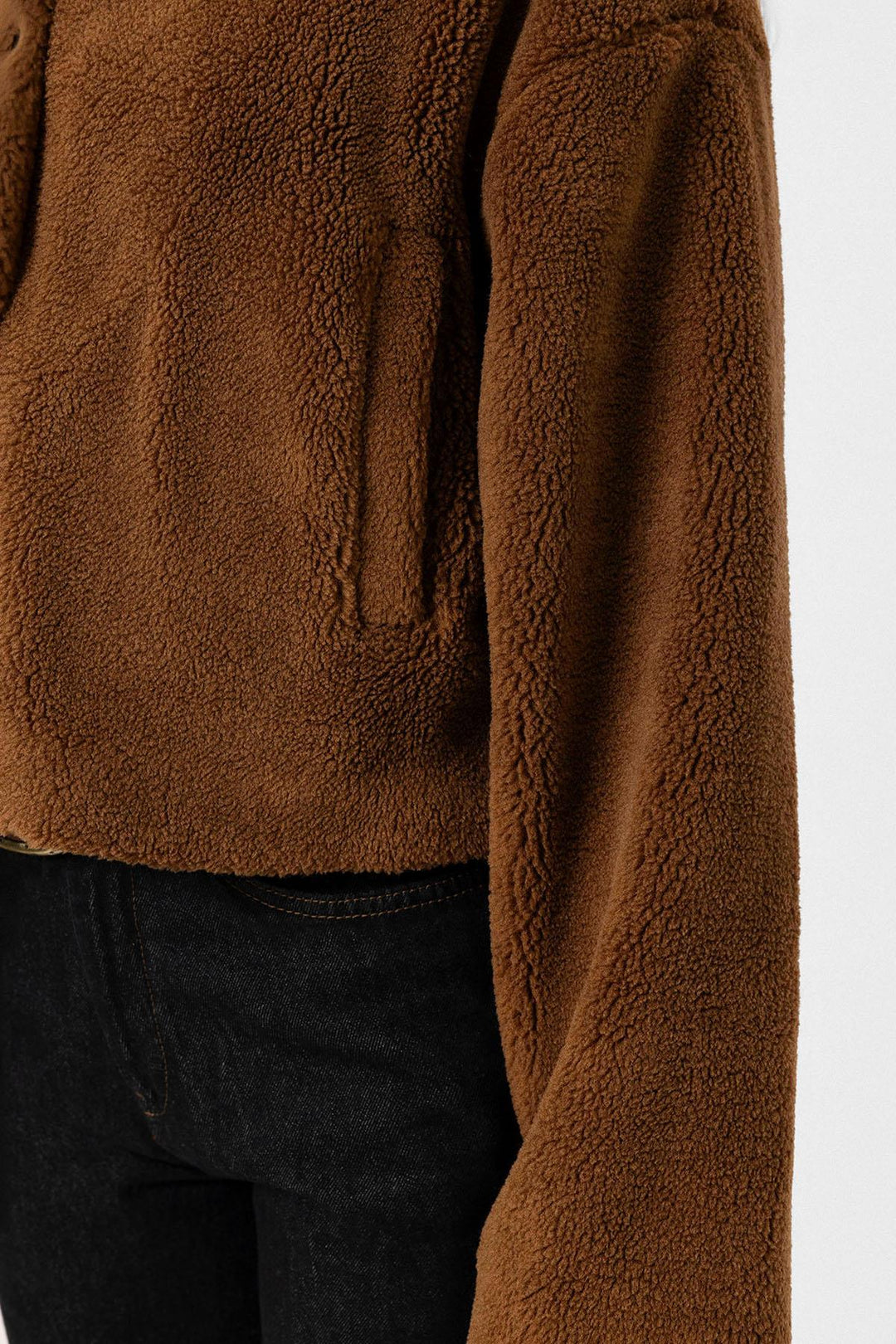 ANT Antioch Coffee Women's Soft Textured Coat - New Brunswick