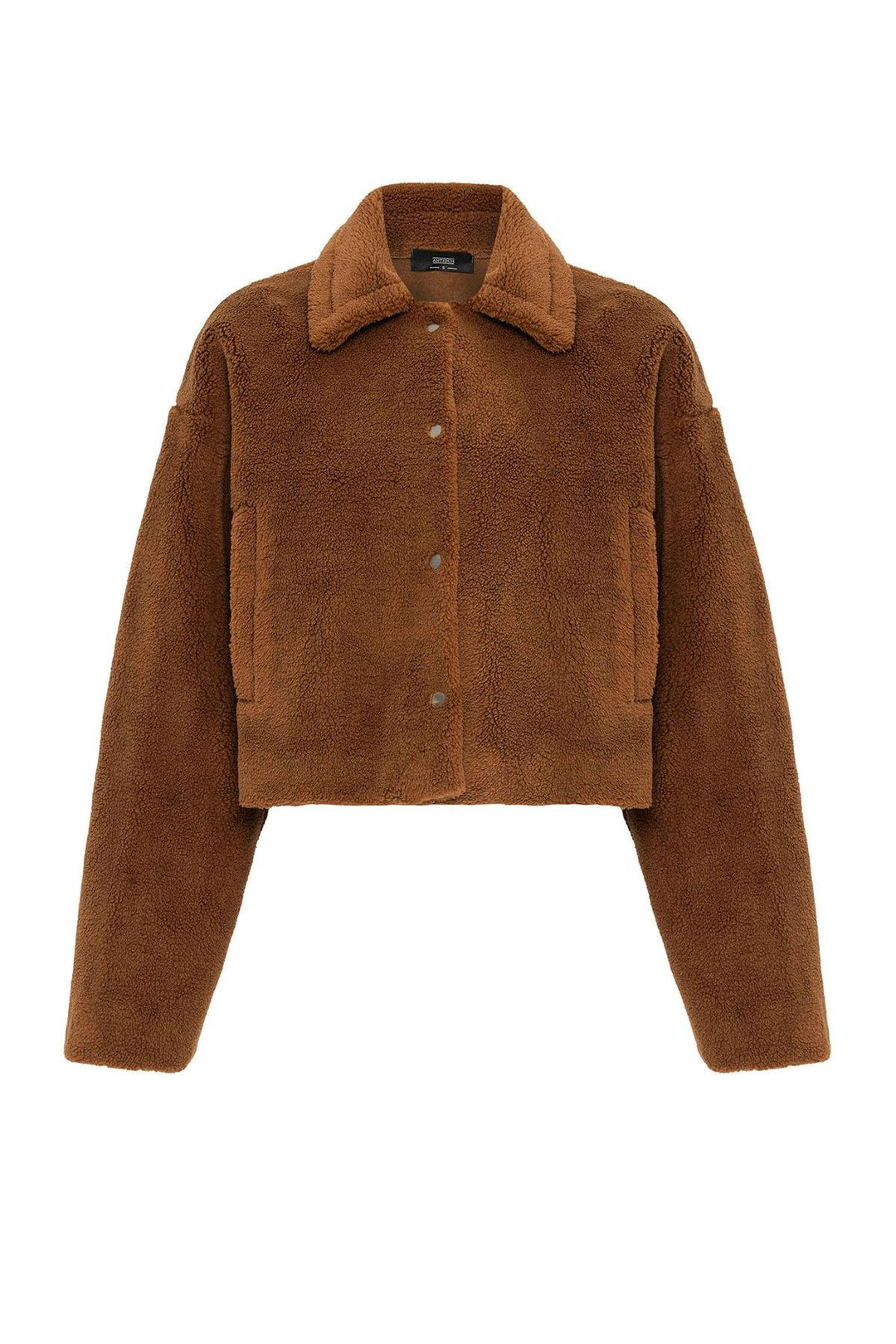 ANT Antioch Kahve Kadın Yumuşak Dokulu Mont - Vernier