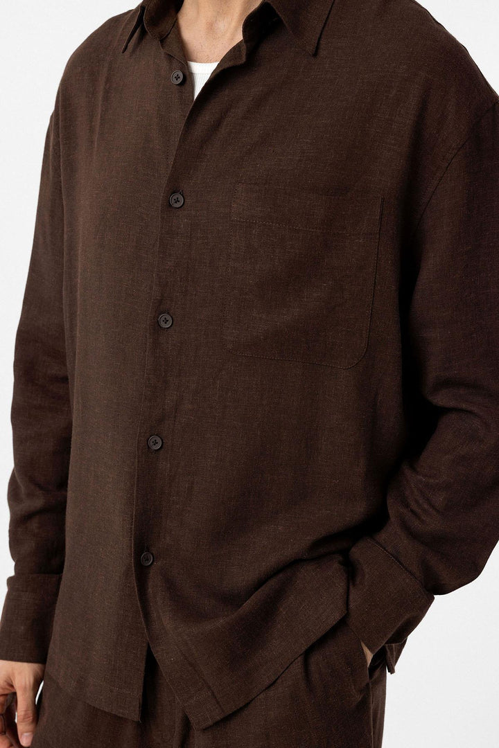 ANT Antioch Coffee Chain Mixed Relax Fit Men's Shirt - Laguna Niguel