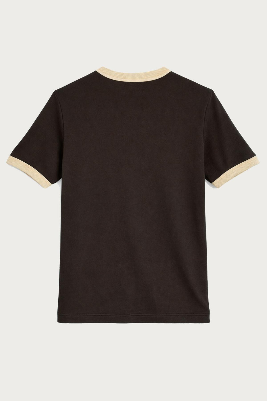 ANT Antioch Kahve Kontrast Yaka Erkek T-Shirt - Emmen