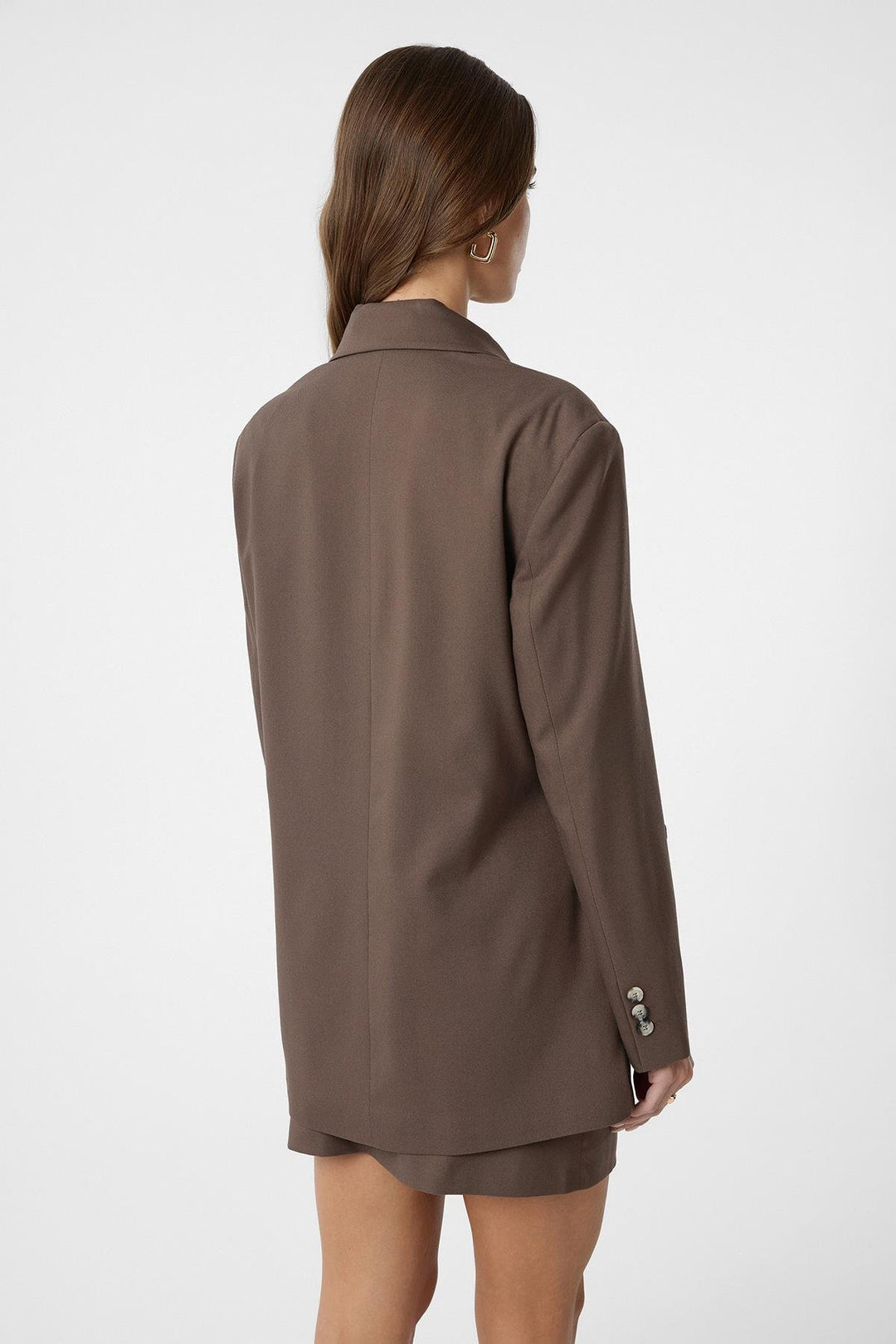 ANT Antioch Coffee Belted Women's Blazer - Acapulco de Juárez