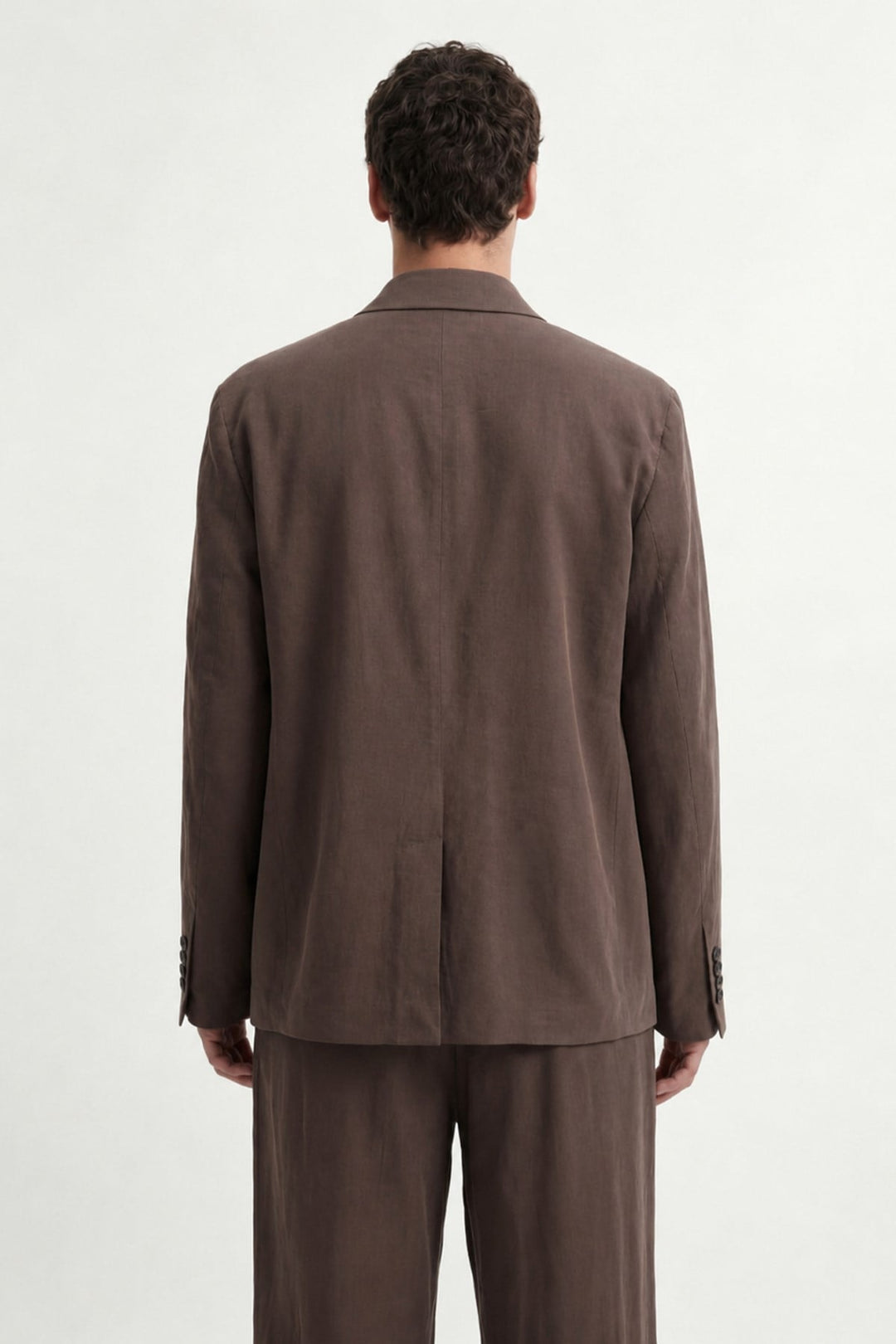 ANT Antioch Kahve Modal Karışımlı Relaxed Blazer Ceket - Mâcon