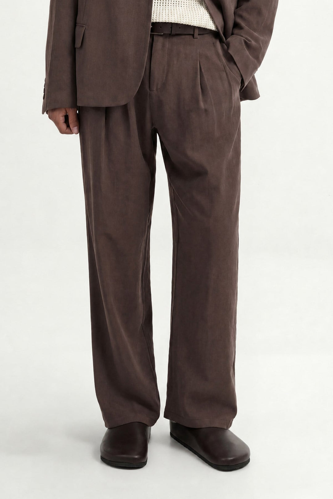 ANT Antioch Kahve Modal Karışımlı Relaxed Pantolon - Schenectady