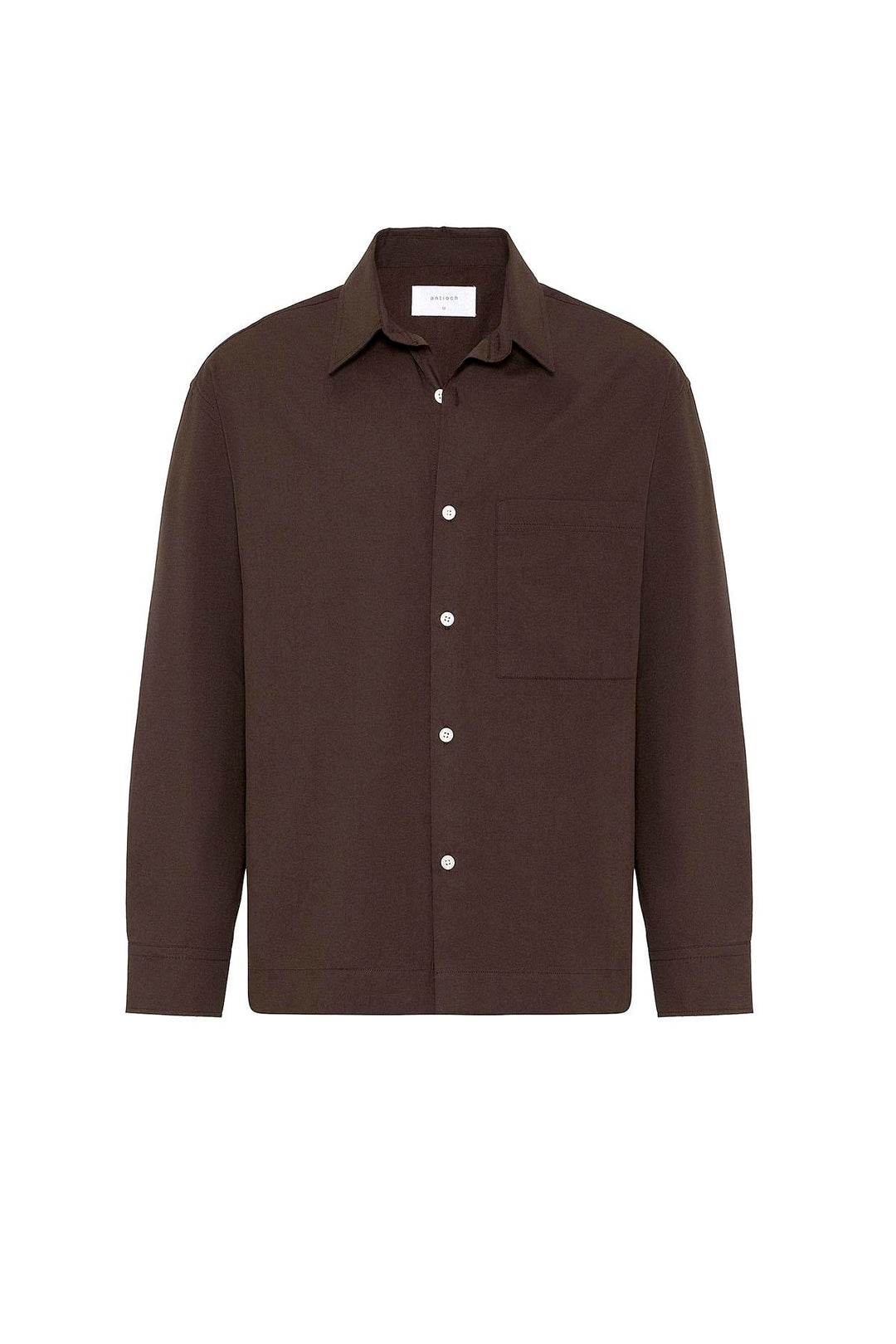 ANT Antioch Coffee Cotton Relaxed Men's Shirt - Spring Hill
