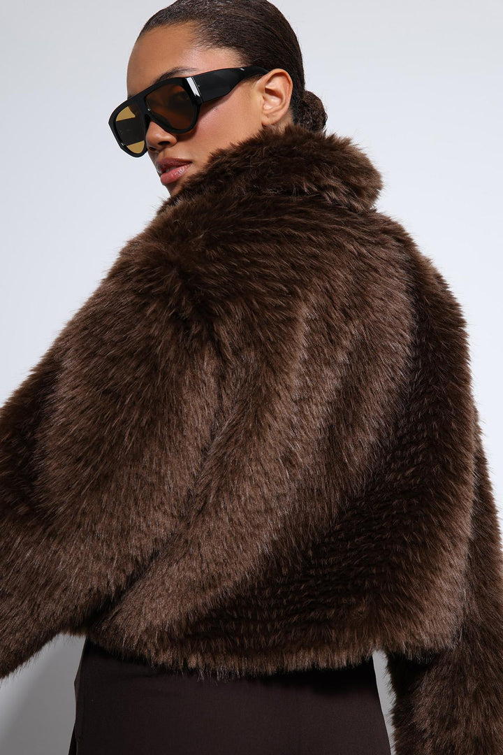 ANT Antioch Kahve Peluş Görünümlü Mont - Welwyn Garden City