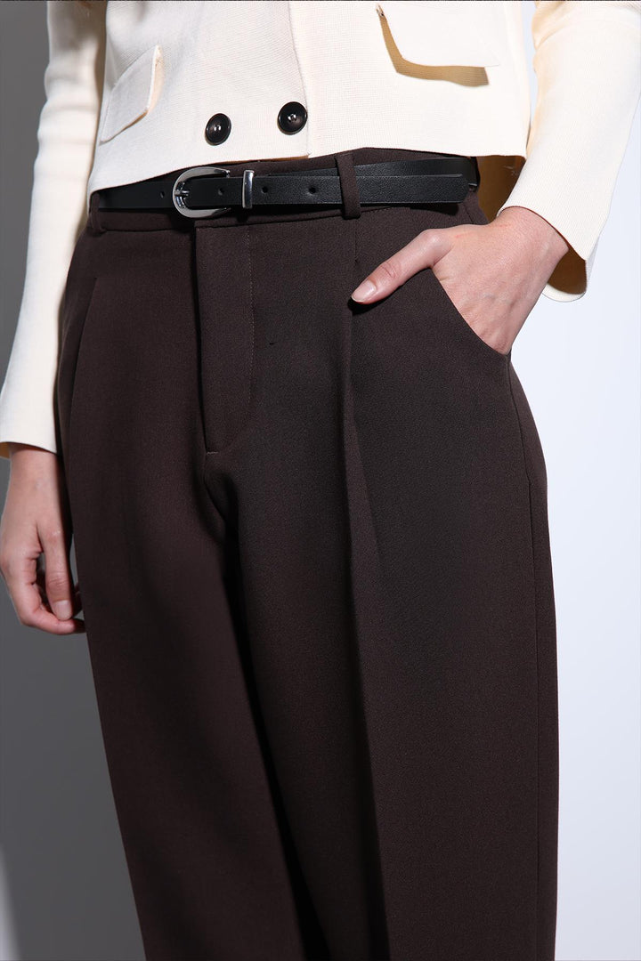 ANT Antioch Coffee Brushed Women's Pants - Ipswich