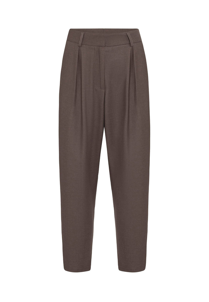 ANT Antioch Coffee Pilili Soft Ankle-Length Women's Pants - Myrhorod