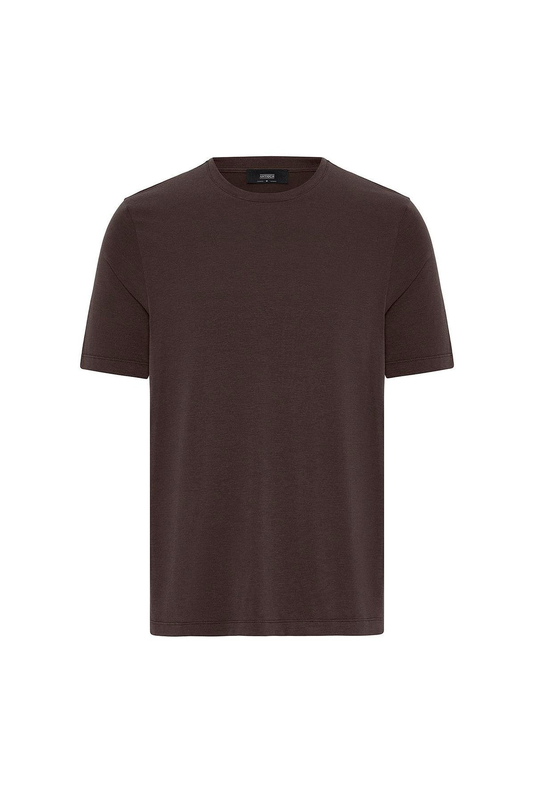 ANT Antioch Kahve Regular Fit Basic Erkek T-Shirt - Bunbury