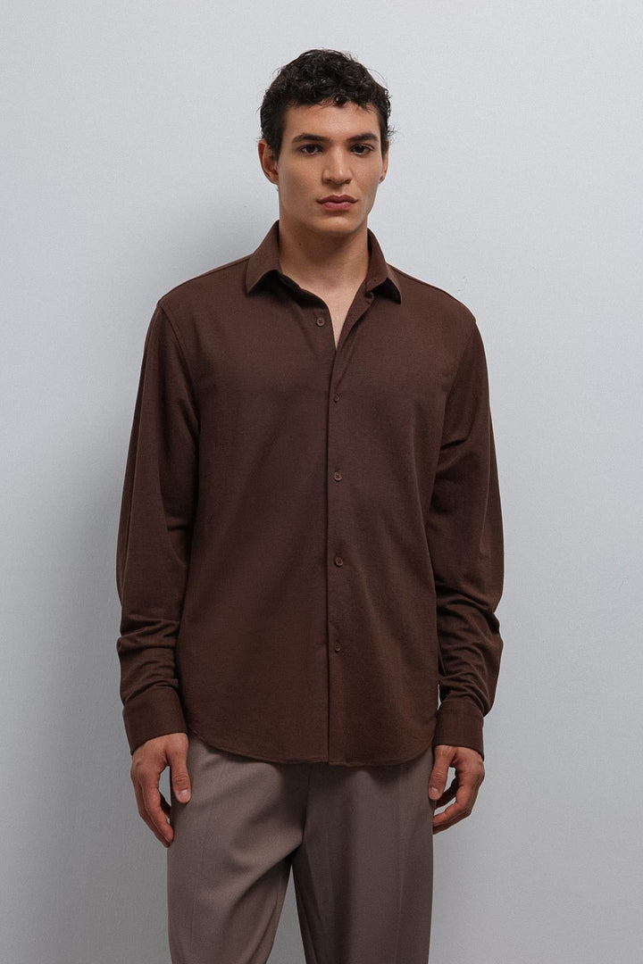 ANT Antioch Coffee Relax Fit Men's Shirt - Greeley