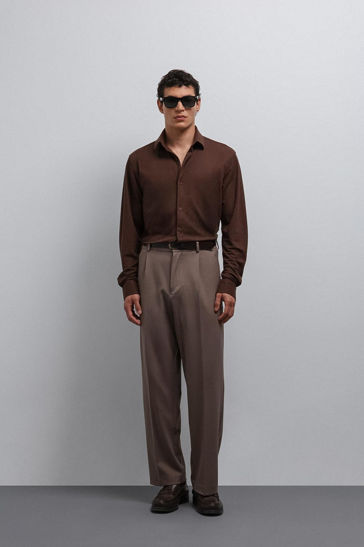 ANT Antioch Coffee Relax Fit Men's Shirt - Greeley