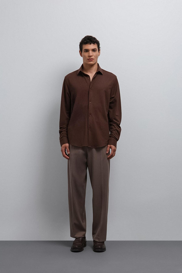 ANT Antioch Coffee Relax Fit Men's Shirt - Greeley
