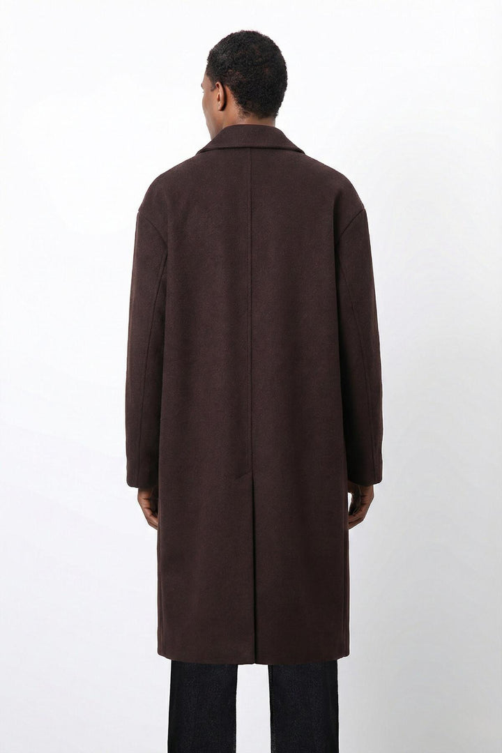 ANT Antioch Coffee Relax Fit Men's Coat - Hellevoetsluis