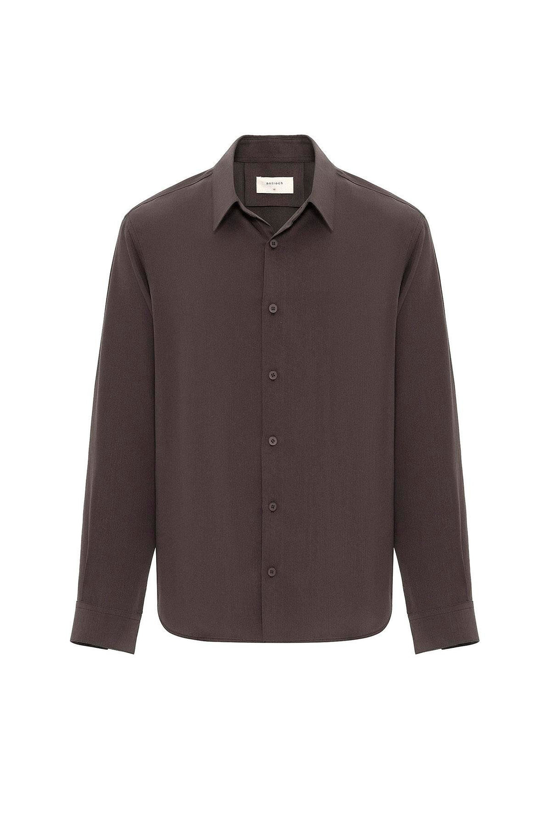 ANT Antioch Coffee Relax Fit Lyocell Fabric Men's Shirt - Nijmegen